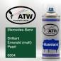 Preview: Mercedes-Benz, Brilliant Emerald (matt) Pearl, 6864: 400ml Sprühdose, von ATW Autoteile West.